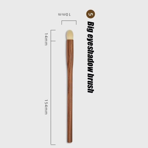 Wooden Handle Sandalwood Brush Loose Powder Blush Makeup Tools - Picture 15 of 16