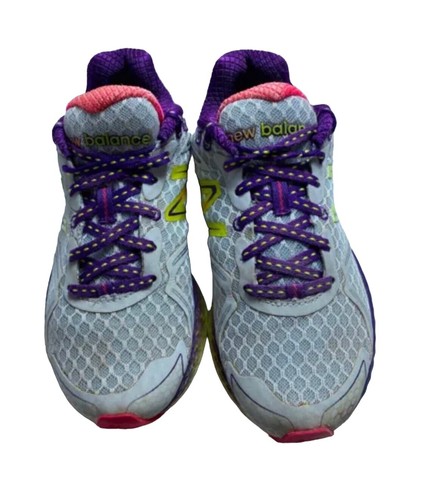 New Balance Fresh Foam 980 Running Shoes Sneakers Women 5.5 / 6 Silver Purple pp - 第 3/10 張圖片