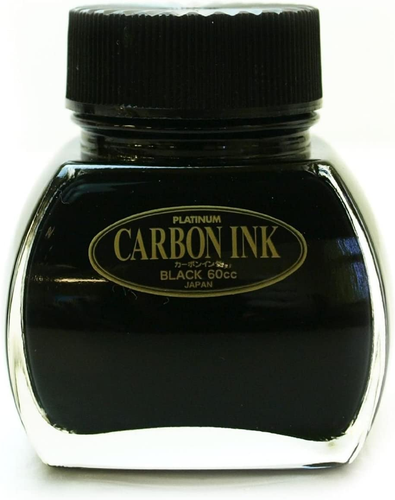 Platinum Carbon Tintenflasche 60ml - Schwarz - Bild 9 von 12