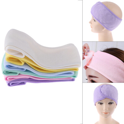 1X Spa Bath Shower Make Up Wash Face Cosmetic Headband Hair Band Accessories-wy
