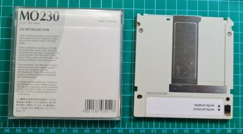 Philips Pegasus MO 230 MO-Laufwerk extern 230MB 3,5" Model PDD230 SCSI + Kabel - Photo 6/20