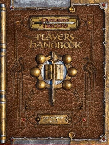 SOFTCOVER Player's Handbook 3.5 Dungeons Dragons 3rd Edition - Picture 2 of 4