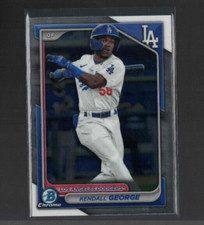 Kendall George 2024 Bowman Chrome #BCP-58 Dodgers