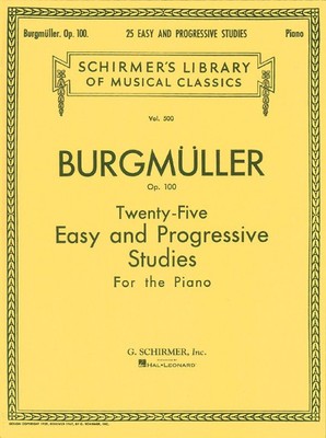 Burgmuller Twenty-Five Easy and Progressive Studies for the Piano 050255330