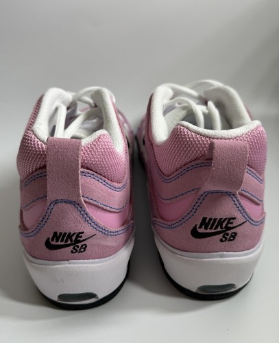 Nike Men's 11.5 SB Air Max Ishod Skateboarding Shoes Pink Foam/White FB2393-600 - Picture 5 of 6