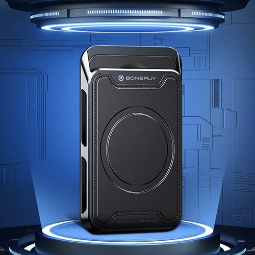 Portefeuille porte-carte magnétique pour MagSafe pour iPhone série 16/15/14/13/1 - Photo 5/21