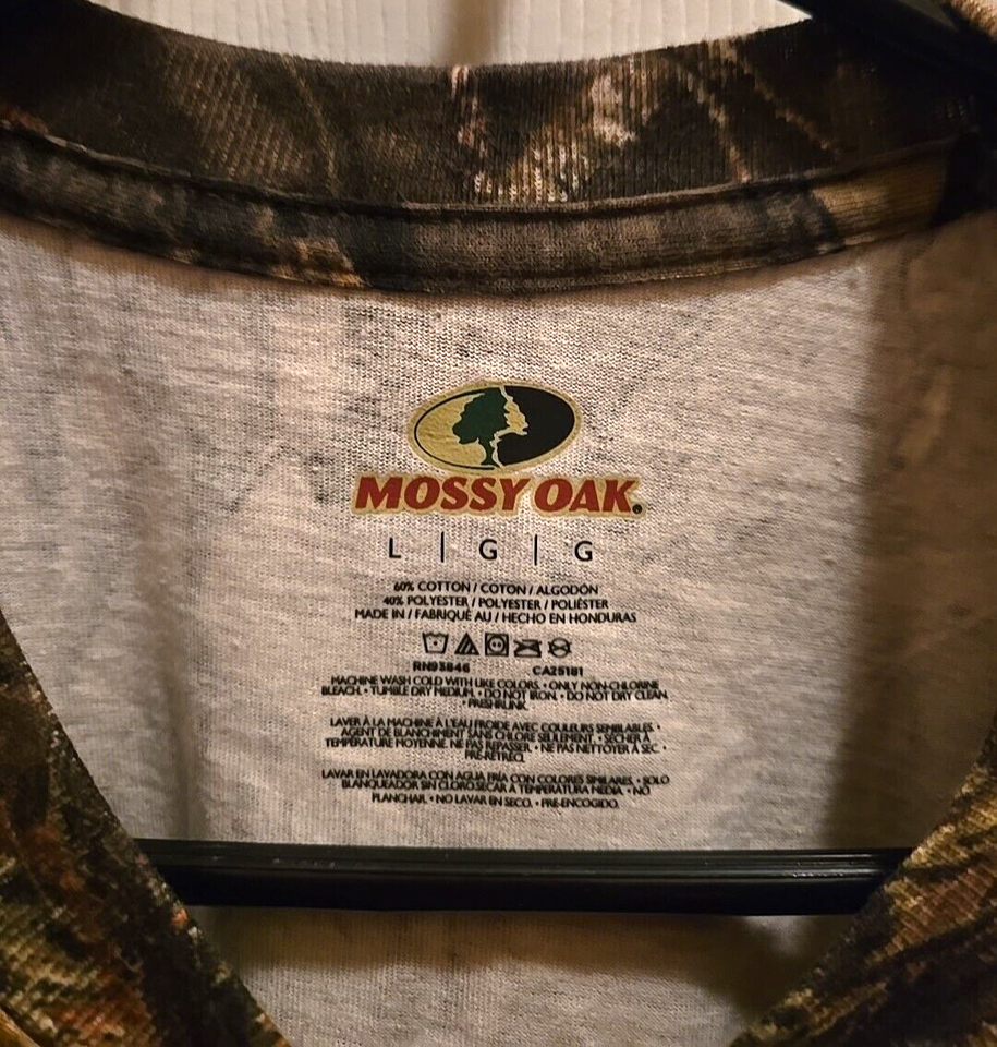 NEW Mossy Oak Men's S/S Breakup Country tee shirt G40250MO Size Large eBay