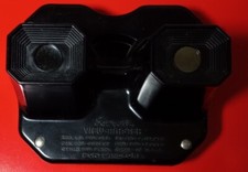 Vintage 1950's Sawyer  s View-Master Black Bakelite Authentic with 3 reels