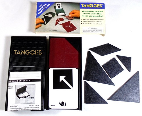 TANGOES The Puzzle Game - Classic Tangram Travel Game - 54 Challenges - Picture 3 of 4
