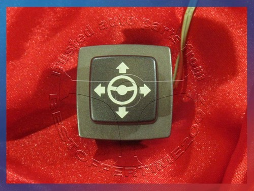 BMW E65 E66 7 Serie RHD AJUSTE COLUMNA DE DIRECCIÓN NEGRO INTERRUPTOR JOYSTICK BOTÓN - Imagen 2 de 5