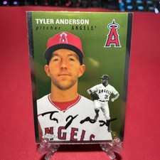 2023 Chrome Platinum Anniversary Base #191 Tyler Anderson Angels C220