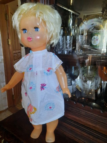 Vintage rare toy USSR (Soviet) doll - Picture 4 of 11