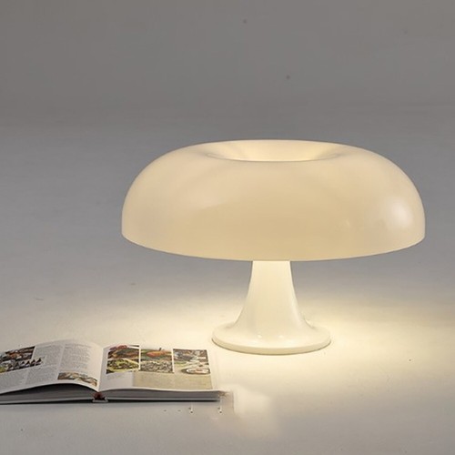 Lampada da tavolo LED design Bauhaus, regolabile, stile moderno arancione - Foto 8 di 15