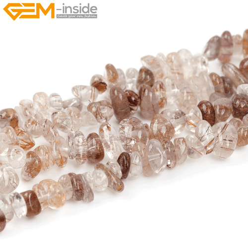 6x8mm Natural Stone Chips Beads For Jewelry Making 15" Wholesasle Loose Beads - Picture 44 of 195