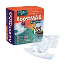 Inspire Incontinence Booster Pads Super Absorbent Absorbs Over 5 Cups  Liner...