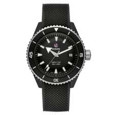 New Rado Captain Cook High-Tech Ceramic Diver Black Dial Men's Watch R32129158