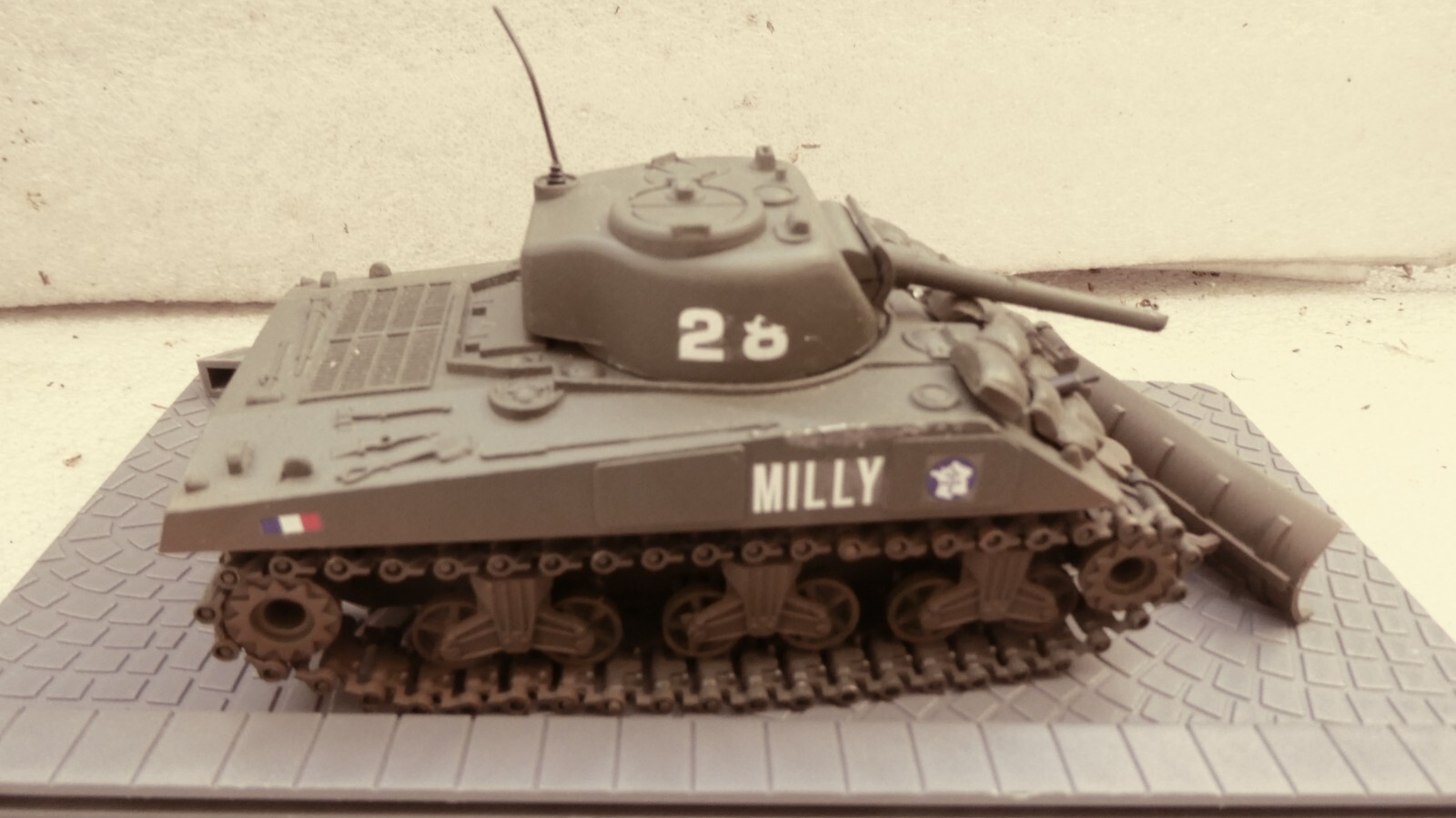 MILITAIRE SOLIDO CHAR coque Sherman 1/48 pour Conversion M4A2 Russe et