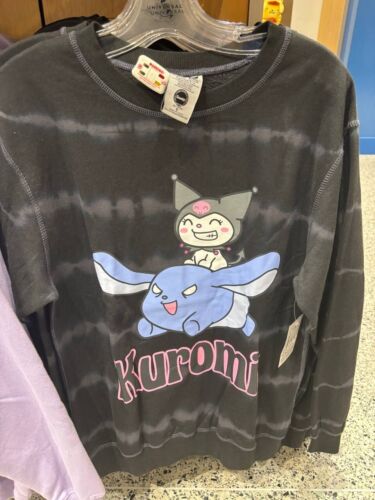 Universal Studios Hello Kitty Kuromi Crewneck Shirt 2025 NWT