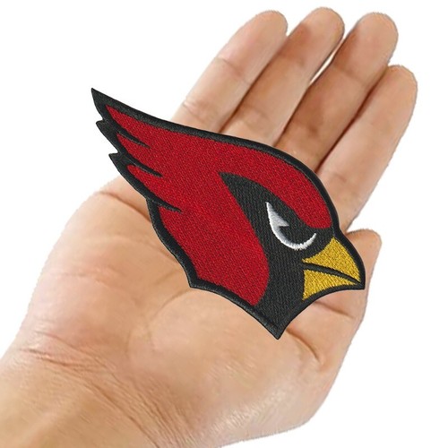 10 pcs Arizona Cardinals Football Sport Logo Size 3.7"x2.8" Iron On Patch DIY - Picture 2 of 12