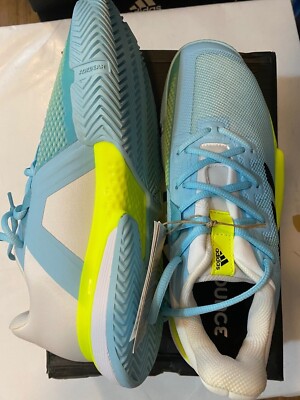 Adidas SoleMatch Bounce Men's Tennis Shoes Sports Blue [US:9.5/275