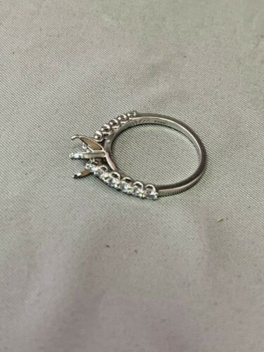SEMIMONTAJE DIAMANTE DE PLATINO 0,48 QUILATES - Imagen 4 de 7