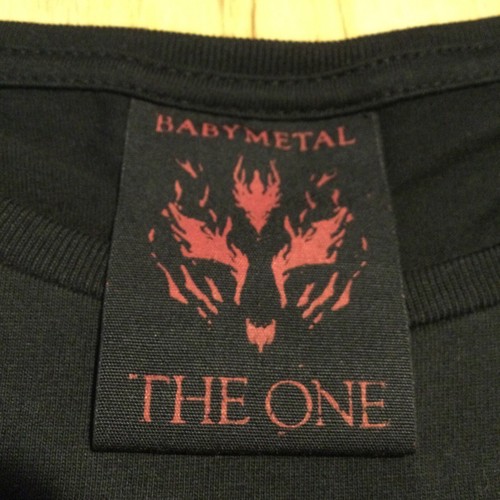 New BABYMETAL The One t shirt 2XL official black metal kitsune mask Japan fox - Picture 5 of 6