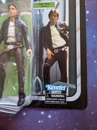 Star Wars 40th Anniversary Han Solo Bespin Black Series Figure Kenner ESB - Picture 5 of 10