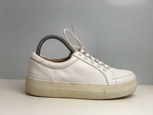 faux leather trainers womens