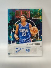 🏀Lou Williams HC-LOU 2020-21 Court Kings Holding Court Signatures Clippers