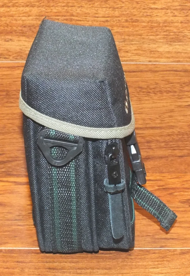 Genuine Samsonite 4 1/2 X 7" Small Black Camera Pouch / Bag With Strap **READ** - Image 3 of 4