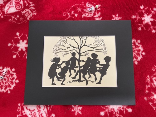 RARE Art Print , ARTHUR RACKHAM , Mounted , FAIRY TALES, MYTHOLOGY FANTASY