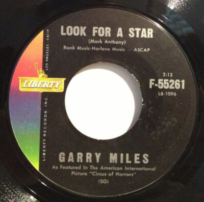 Garry Miles - Look For A Star (7'')