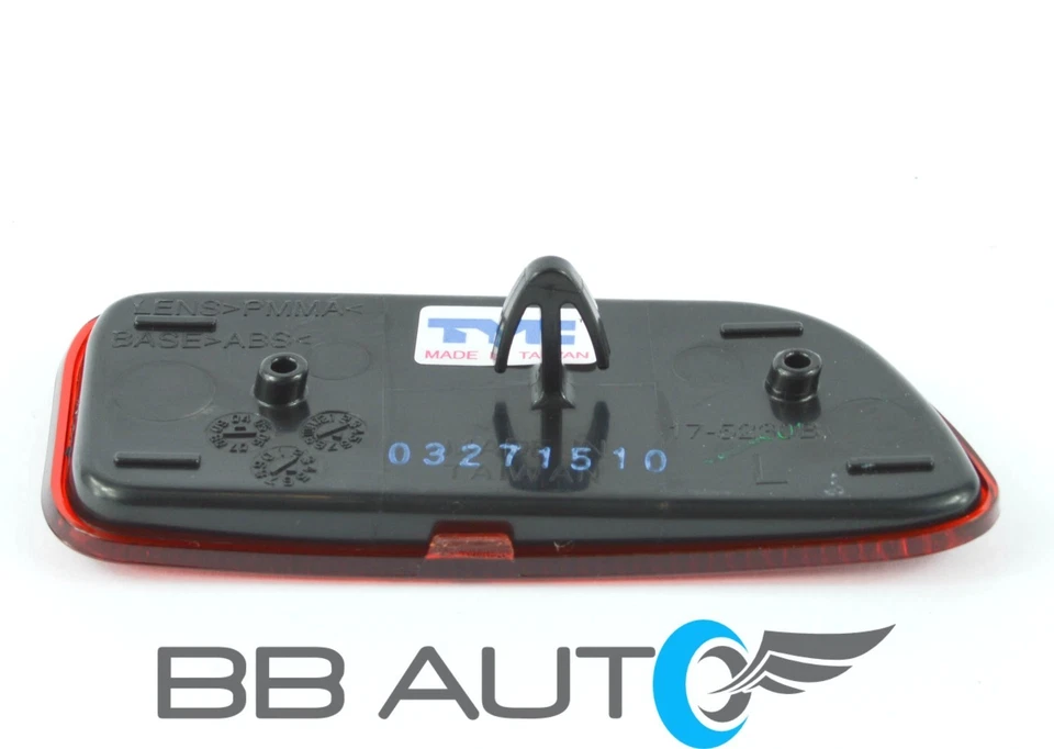 02-09 CHEVROLET TRAILBLAZER LH LADO DEL CONDUCTOR PARACHOQUES TRASERO ROJO REFLECTOR MARCADOR LENTE Foto 2 de 2