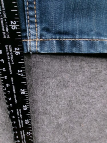 Levis 505 Jean Youth 12 Blue Regular Straight Leg Causal Medium Wash Faded 26X26 - Picture 6 of 15