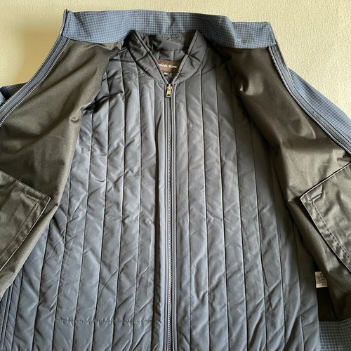 Michael Kors 3 In 1 Men XXL Water Resistant Jacket Midnight Blue - Picture 6 of 13