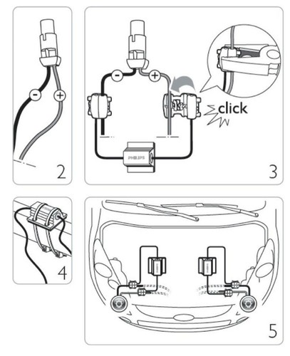 Sylvania LED Load Equalizer Resistor 7443 Stop Brake Parking Hyper Flash stop - Picture 10 of 12