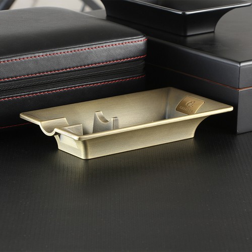 Cenicero de metal Galiner 1 cigarro estilo U soporte protector con caja de regalo - Imagen 8 de 11