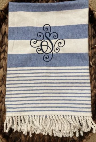 Handmade a Rayas 100% algodón toallas y mantillas de Baño