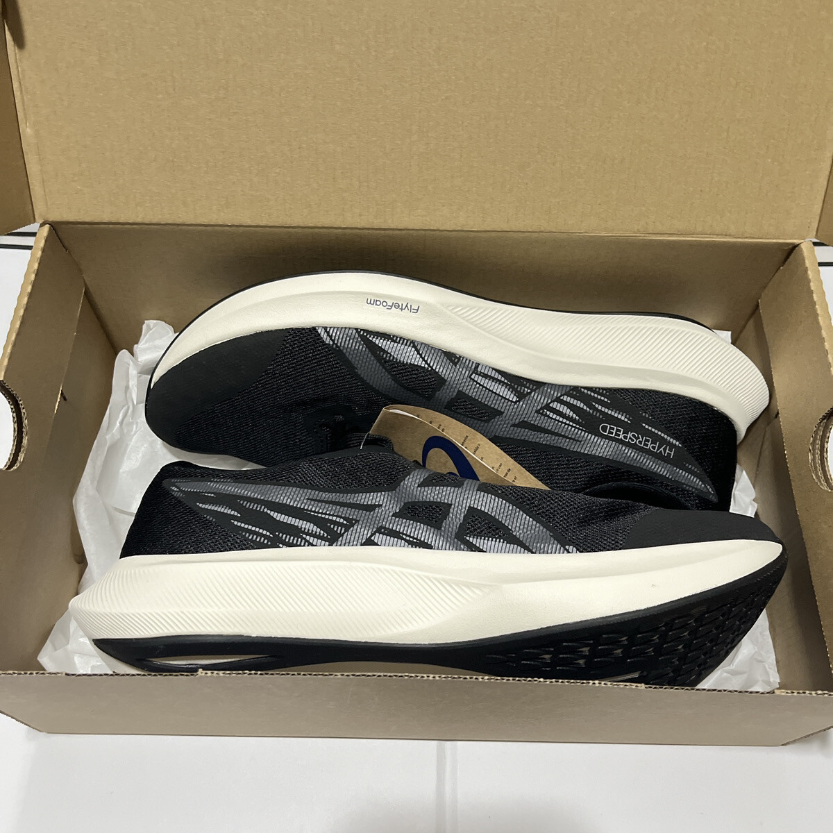 ASICS HYPER SPEED 4 1011B874 001 Black Carrier Grey Men