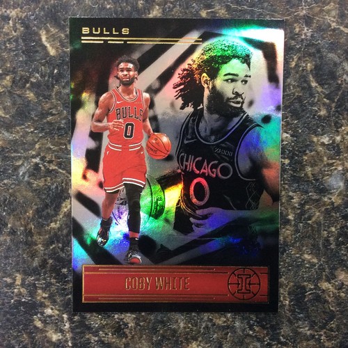2020-21 Panini Illusions Basketball #86 Coby White Chicago Bulls - Bild 1 von 2