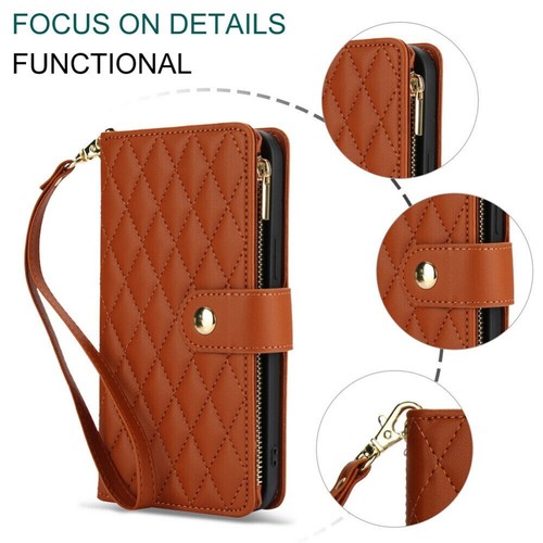 Fr Samsung GalaxyA16 A05S A15 A55 A14 A54 A13 A52 Flip Leather Wallet Case Cover - Picture 10 of 70