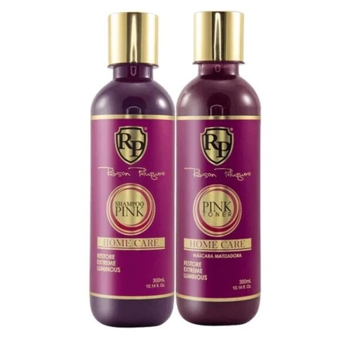 Robson Peluquero Pink Home Care Shampoo & Toner Treatment Kit 2x300ml - Picture 2 of 2