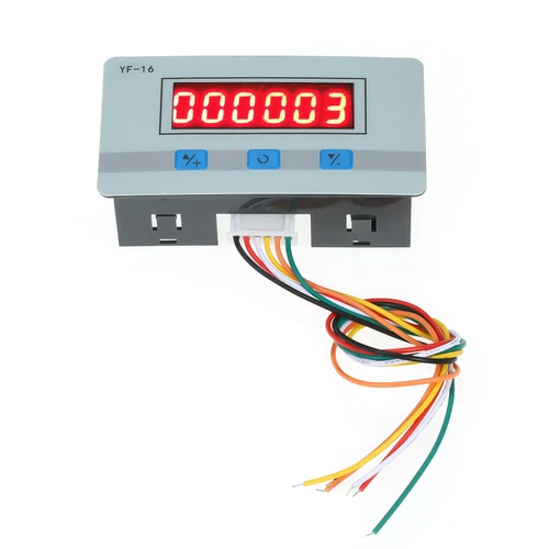 Digital LED Counter Module DC/AC5~24V Electronic Totalizer NPN PNP 1~999999 X6B8
