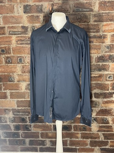 DIESEL MARINE HEMD/JEANSKRAGEN/MANSCHETTEN XXL SLIMFIT SEHR GUTER ZUSTAND