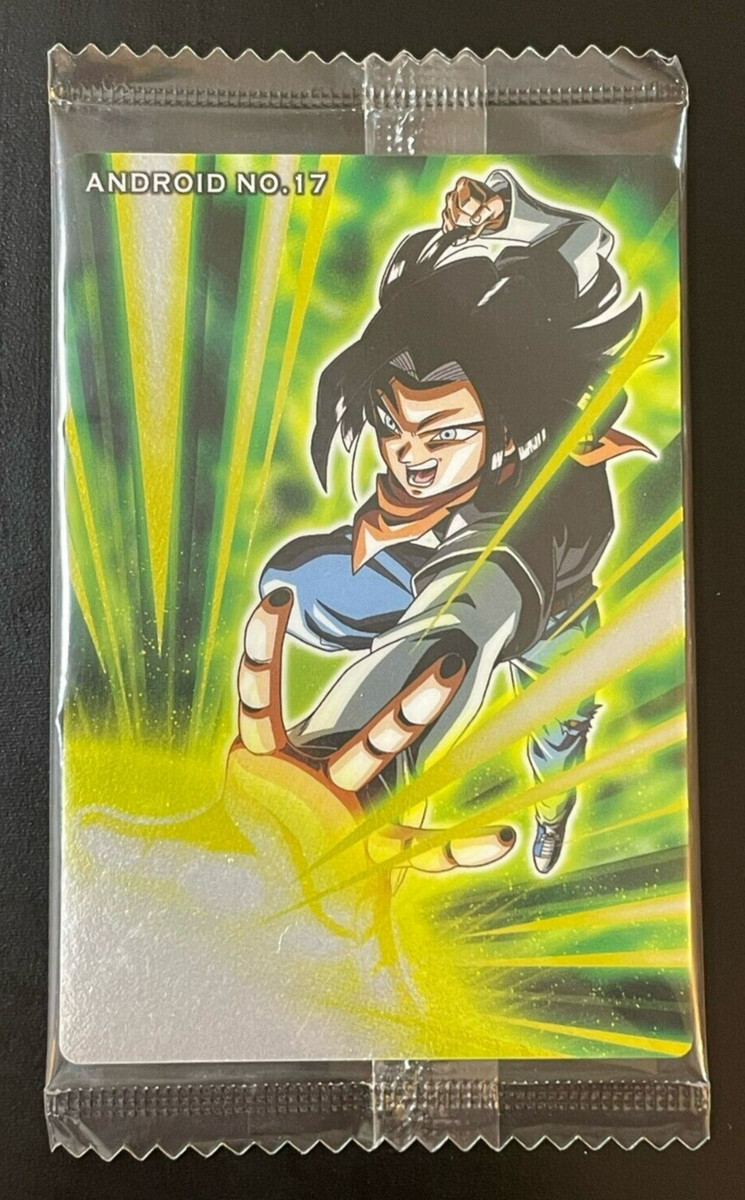 ドラゴンボール ホロトレーディングカード Dragon Ball Z TCG Prism Holo Cards ANDROID 17 05 N Bandai Made in
