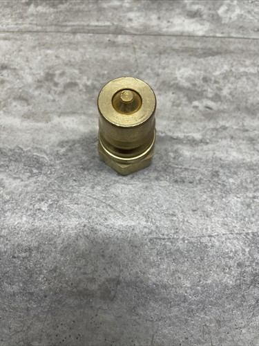 Eaton / Hansen B4KP26 Hydraulic Quick Connect Fitting, Brass Body, New - Picture 4 of 6