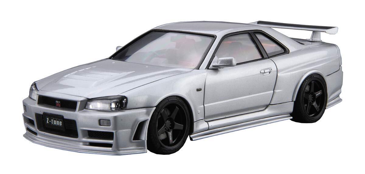 GT-R Skyline Fairladwy 1/24 スケールモデル 11種 Aoshima 1/24 The Model Car(34)Kit Nismo Nissan Skyline GT-R