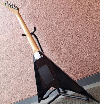 Grover Jackson フライングV セイモアダンカン フロイドローズ Grover Jackson Randy Rhoads Flying V Metallic Black Seymour