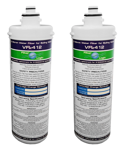 Boiling Water Filter compatible with Zip Hydrotap 91240 ZT002 2 Pack - Picture 3 of 3