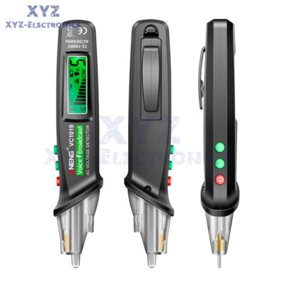 ANENG VC1019 Test Pen Voice Broadcast Voltage Detector 12-1000V Volt Current AC